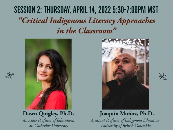 session poster, by dr. quigley and dr. muñoz